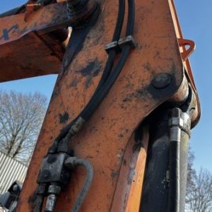 foto 12.5t koparka ofset guma Terex HR42 Schaeff