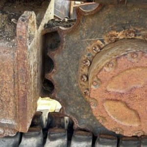 foto 12.5t koparka ofset guma Terex HR42 Schaeff