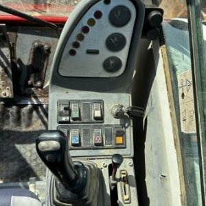 foto 12.5t koparka ofset guma Terex HR42 Schaeff